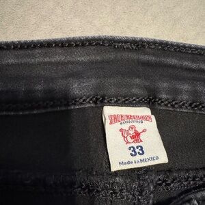 True Religion Black Jeans